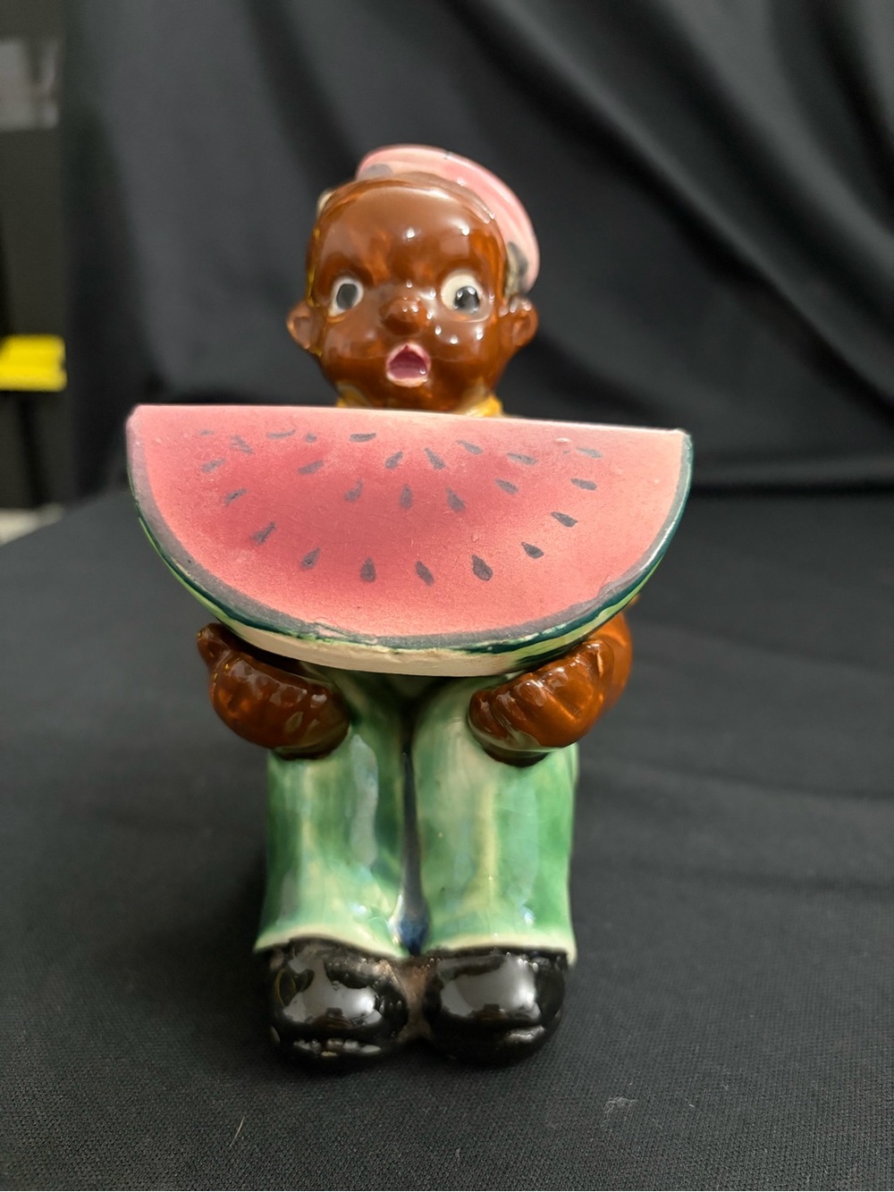 Vintage black Americana salt and pepper shakers Japan